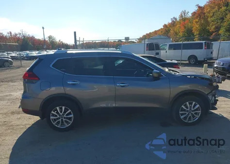 2017 Nissan Rogue Sv z USA, uszkodzony, nr VIN KNMAT2MV6HP505346